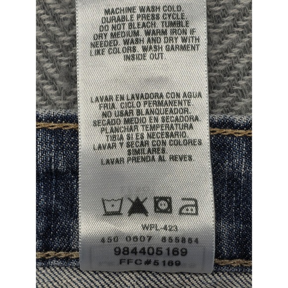 Levi Strauss Signature Womens Low Rise Bootcut Jeans Blue Denim Size 10‎ Medium - Picture 5 of 8